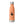 Lost Boy Water Bottle in Orange — front view, 16 oz insulated stainless steel | Lost Boy Creations Key West