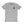 Men's Pirate Tee 2.0 in Heather Gray — front view with Lost Boy silhouette logo on left chest | Lost Boy Creations Key West