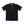 Rasta Golf Polo in Black — front flat lay, green Lost Boy Creations logo on left chest with Rasta lion print design on collar, placket, and arm trim | Lost Boy Creations Key West
